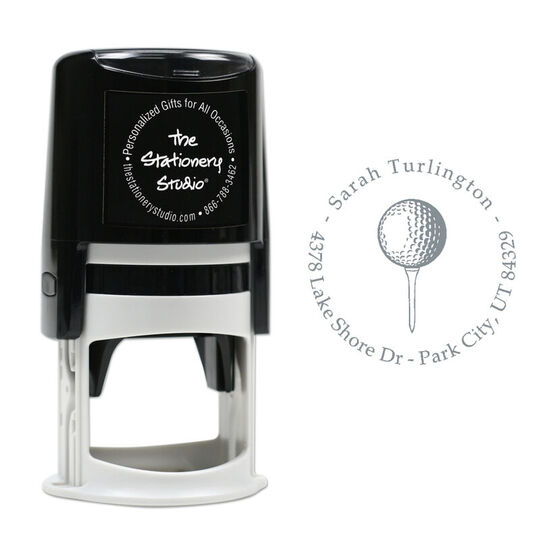 Golf Tee Self-Inking Stamper